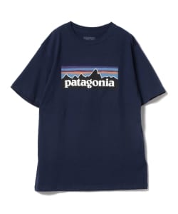 Patagonia / ボーイズ ロゴ Tシャツ