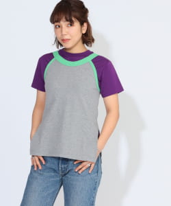 〈WOMEN〉BEAMS JAPAN / 2トーン タンクトップ