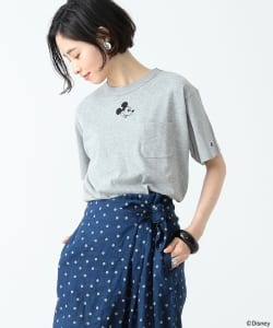 ＜WOMEN＞Champion / 別注 ミッキーマウス Tシャツ Disney（ディズニー）