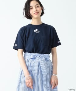 ＜WOMEN＞Champion / 別注 ミッキーマウス Tシャツ Disney（ディズニー）