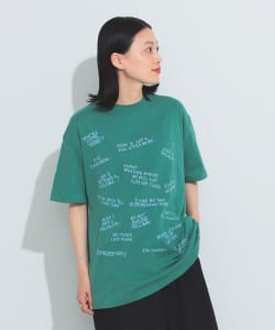 BEAMS BOY / 女裝 訊息 印刷 短袖 T恤