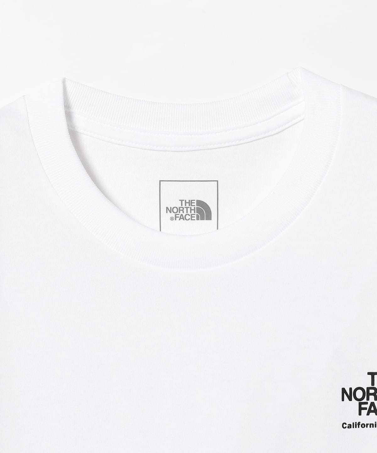 お買い得得価northface x beams コラボ tee ホワイト Tシャツ/カットソー(半袖/袖なし)