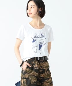 BEAMS BOY / 田渕周平 プリントTシャツ 18SS