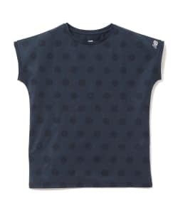 NEW BALANCE × BEAMS BOY / ドット ノースリーブ Tシャツ