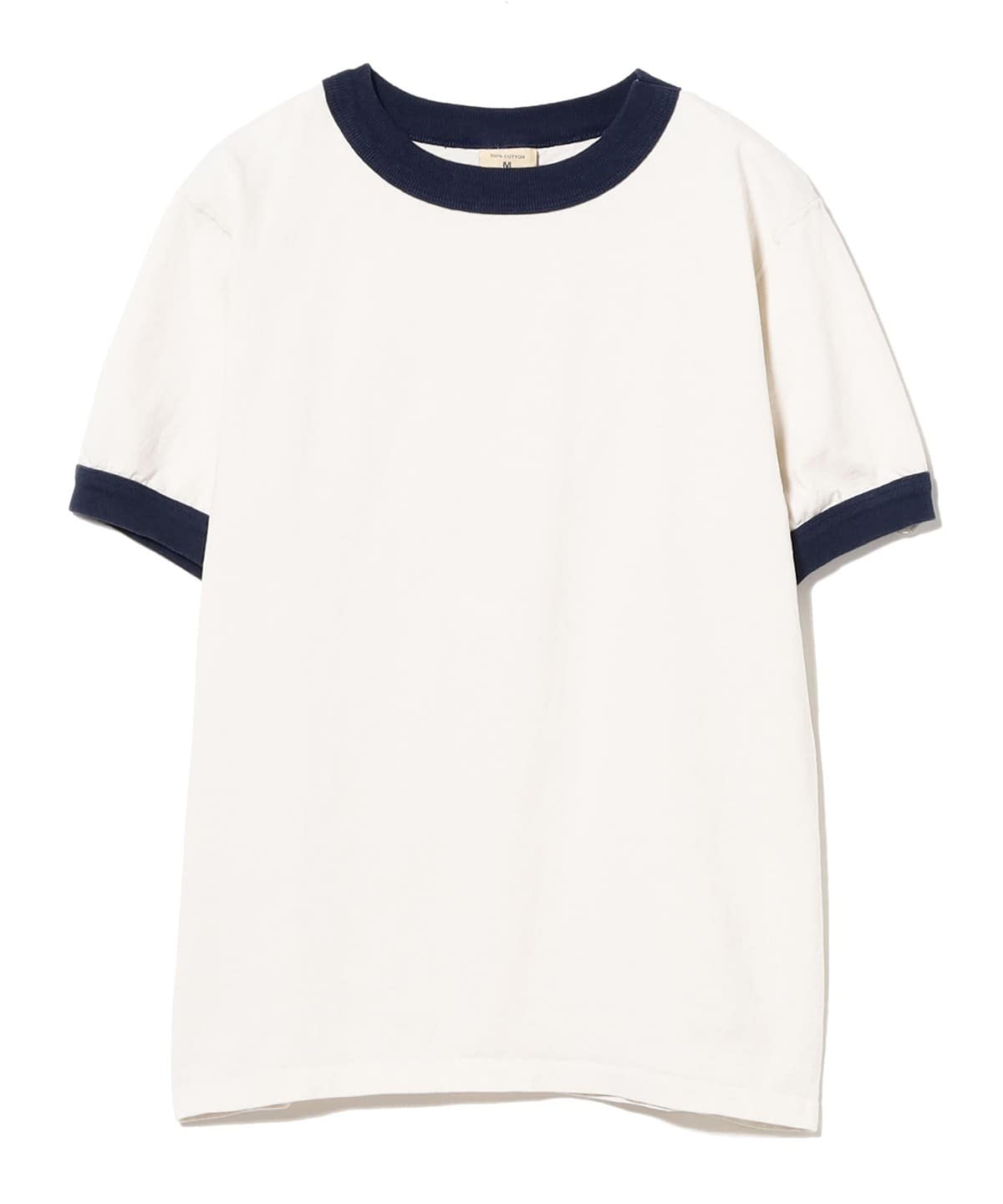 【別注】Goodwear グッドウェア / Short Sleeve Ringer Tee Tシャツ・カットソー WOMEN NATURAL*NAVY M 【別注】Goodwear グッドウェア / Short Sleeve Ringer Tee Tシャツ・カットソー WOMEN NATURAL*NAVY M