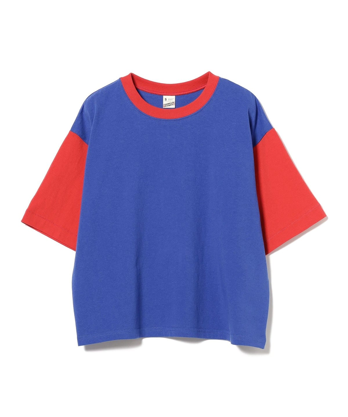 【別注】SCREEN STARS スクリーンスターズ / 2トーン & クレイジー Tシャツ Tシャツ・カットソー WOMEN BLUE×RED ONE SIZE 【別注】SCREEN STARS スクリーンスターズ / 2トーン & クレイジー Tシャツ Tシャツ・カットソー WOMEN BLUE×RED ONE SIZE