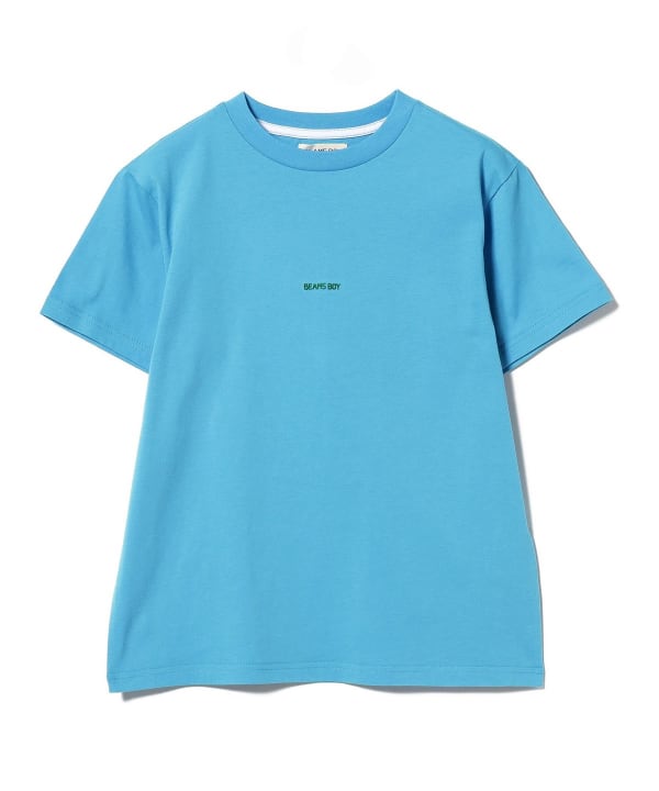 BEAMS BOY (BEAMS BOY) BEAMS BOY / Boy Embroidery Crew Short Sleeve 