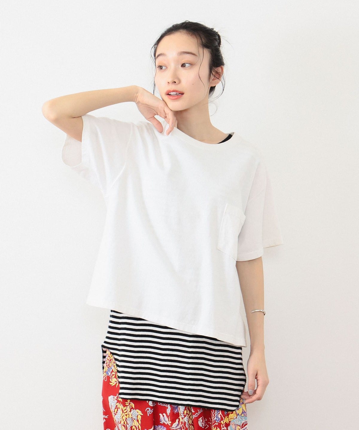 Goodwear グッドウェア / カスタム ビッグ 半袖 Tシャツ Tシャツ・カットソー WOMEN WHITE ONE SIZE Goodwear グッドウェア / カスタム ビッグ 半袖 Tシャツ Tシャツ・カットソー WOMEN WHITE ONE SIZE