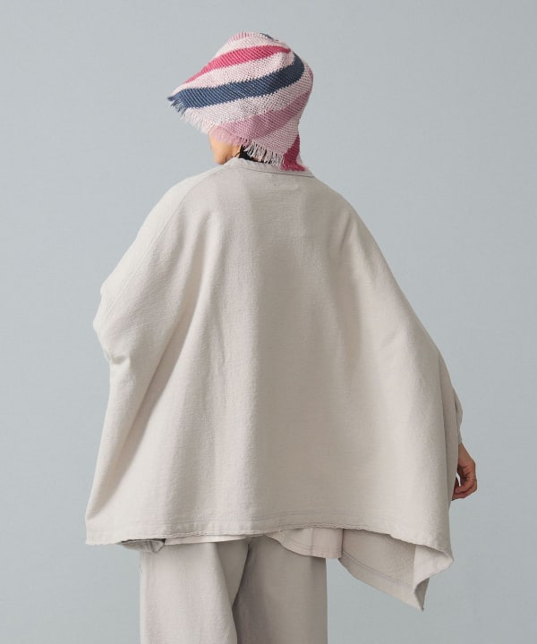 BEAMS BOY（ビームス ボーイ）【予約】maturely / Hem Cut Off Poncho 