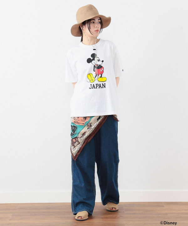 BEAMS BOY（ビームス ボーイ）Champion / ミッキーマウス / Tシャツ（Tシャツ・カットソー Tシャツ）通販｜BEAMS