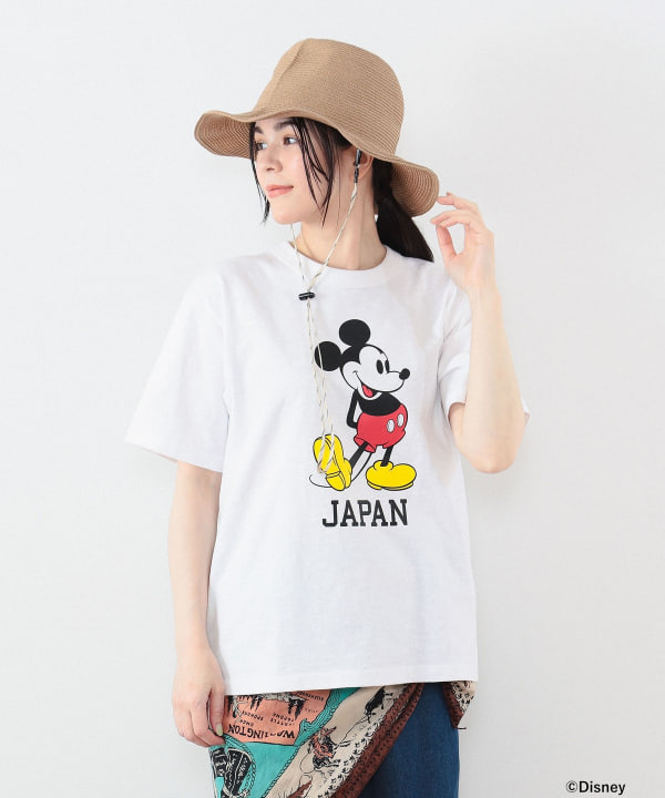 BEAMS BOY BEAMS BOY Champion BEAMS BOY / Mickey Mouse / T-shirts