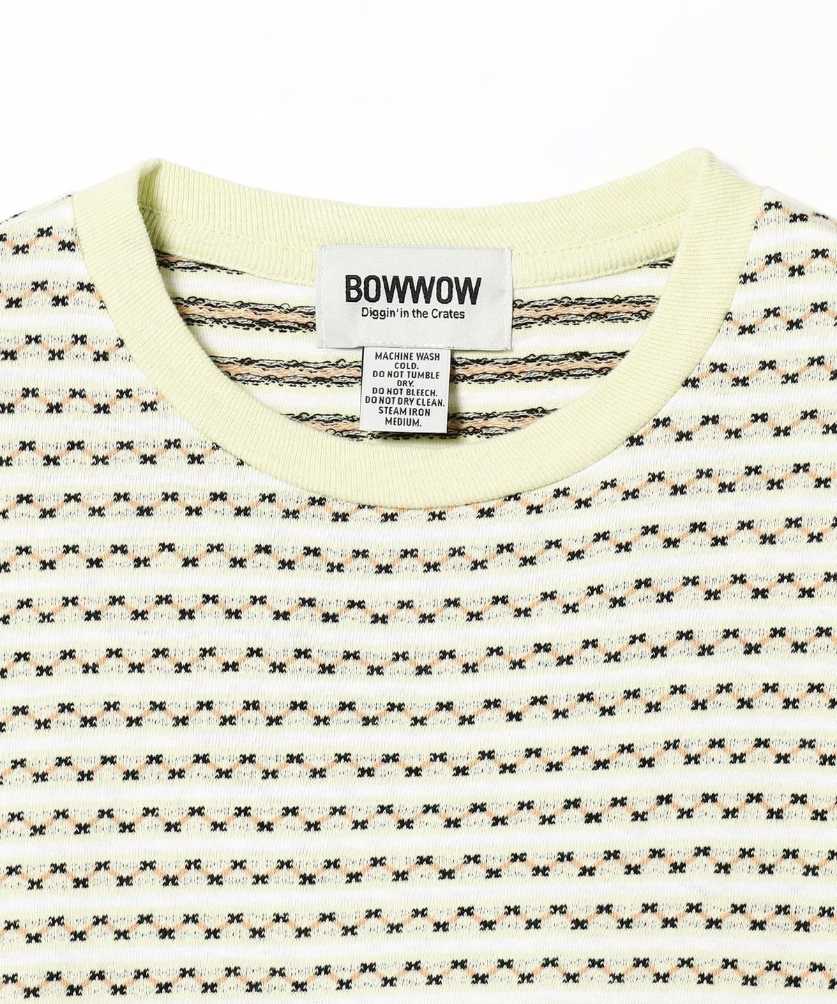 BEAMS BOY（ビームス ボーイ）【別注】BOW WOW / ジャカード ショート スリーブ Tシャツ（Tシャツ・カットソー Tシャツ）通販｜ BEAMS