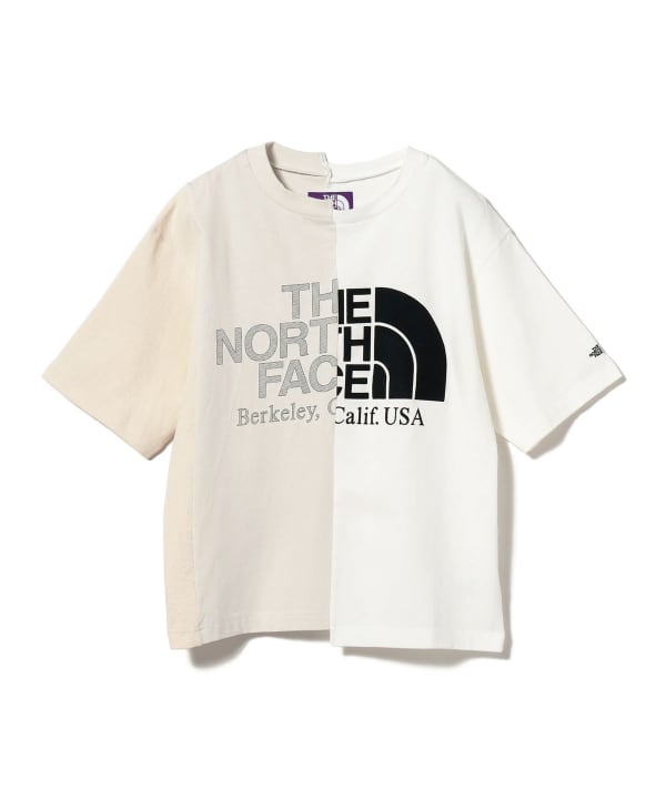 THE NORTH FACE PURPLE LABELアシンメトリーロゴTシャツ | nagano.bankin-shuri.com