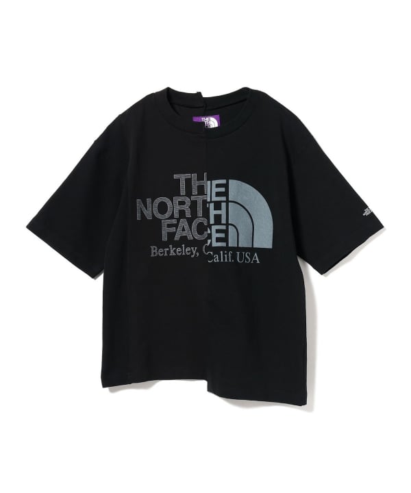 THE NORTH FACE PURPLE LABELアシンメトリーロゴTシャツ | nagano.bankin-shuri.com