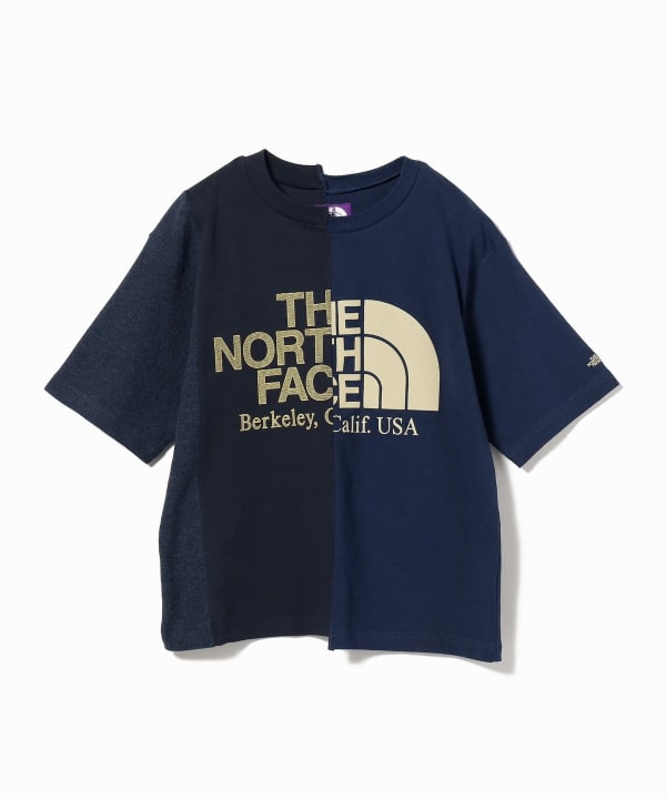 THE NORTH FACE PURPLE LABELアシンメトリーロゴTシャツ | nagano.bankin-shuri.com