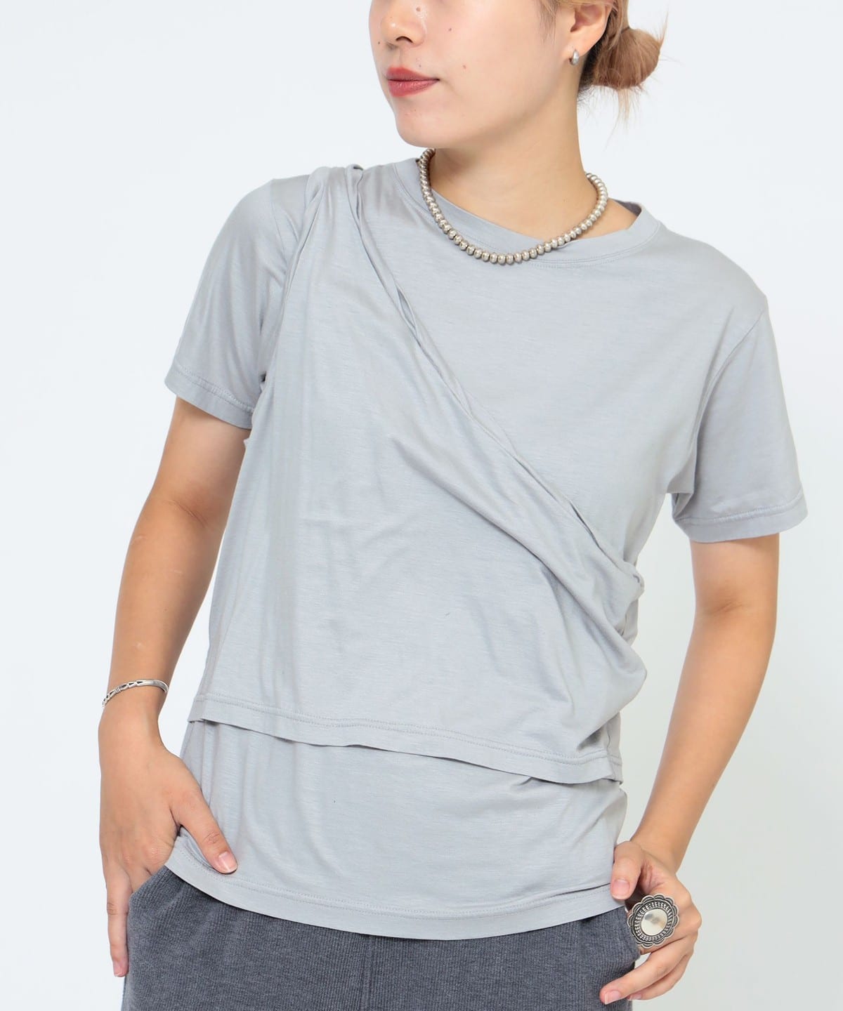 BEAMS JAPAN(ビームス ジャパン)〈WOMEN〉Tシャツ + ワン BEAMS JAPAN(ビームス ジャパン)〈WOMEN〉Tシャツ + ワン