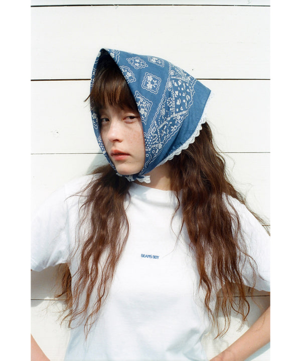送料無料の商品 BEAMS T Sleeve Short Crew Embroidery Boy BOY) (BEAMS BOY ジャケット・アウター
