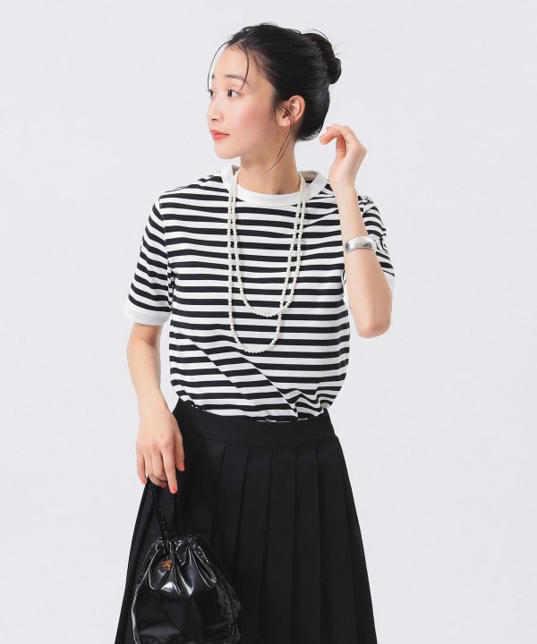BEAMS BOY ビームスボーイ　 ポパイ　 ショートスリーブTシャツ BEAMS BOY（ビームスボーイ）の「BEAMS BOY / ポパイ プリント