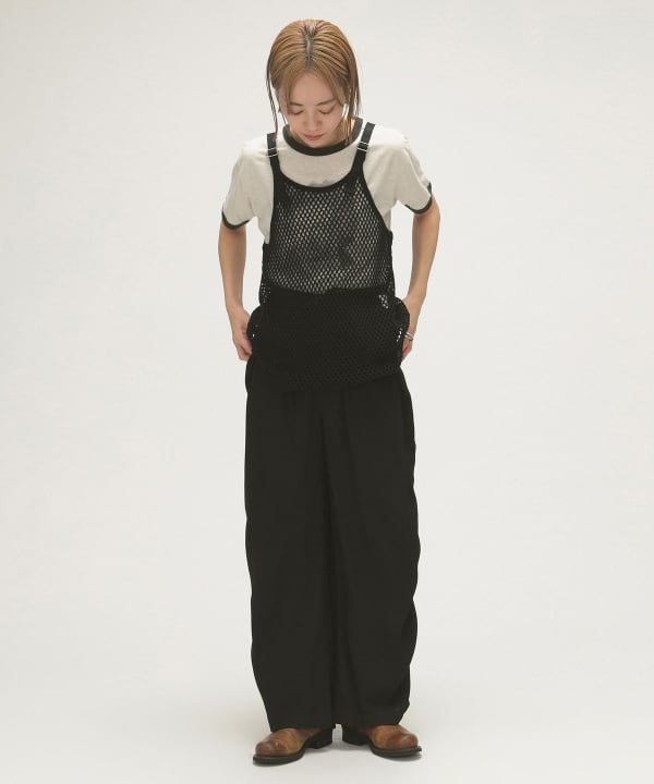 BEAMS WOMEN｜maturely / フィッシュ ネット タンクトップ
