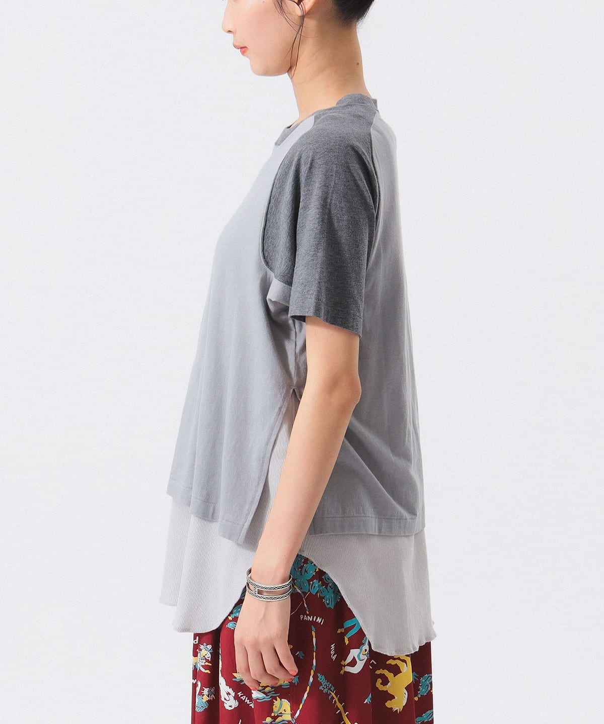BEAMS BOY（ビームス ボーイ）レイヤード ショートスリーブ（Tシャツ 
