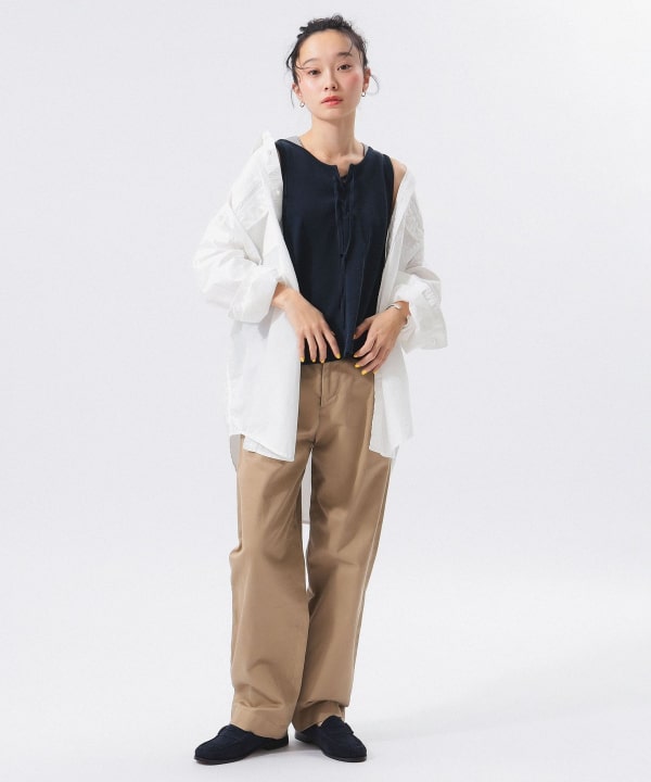 BEAMS BOY（ビームス ボーイ）レース アップ タンクトップ（T