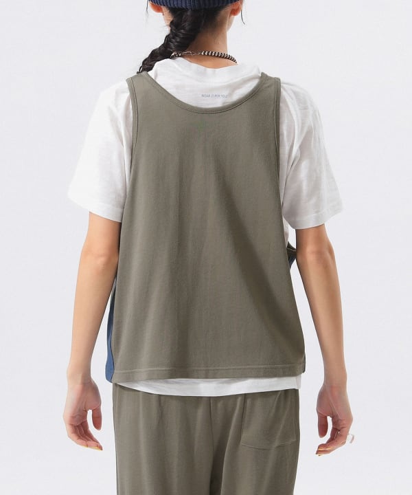 美品⭐️BEAMSBOYSキャミ重ね着 BEAMS BOY（ビームスボーイ）の「BEAMS BOY / ユーロ ギャザー