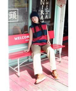 BEAMS BOY / 女裝 橄欖球 無袖 上衣