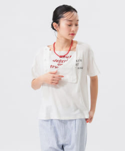ロゴ ヘンリーネック ショートスリーブ