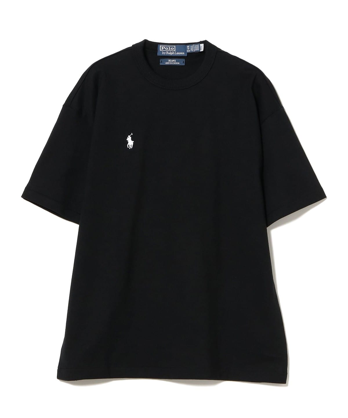 〈WOMEN〉【別注】POLO RALPH LAUREN ラルフローレン / Heavy weight Tee with right pony Tシャツ・カットソー WOMEN BLACK XS 〈WOMEN〉【別注】POLO RALPH LAUREN ラルフローレン / Heavy weight Tee with right pony Tシャツ・カットソー WOMEN BLACK XS