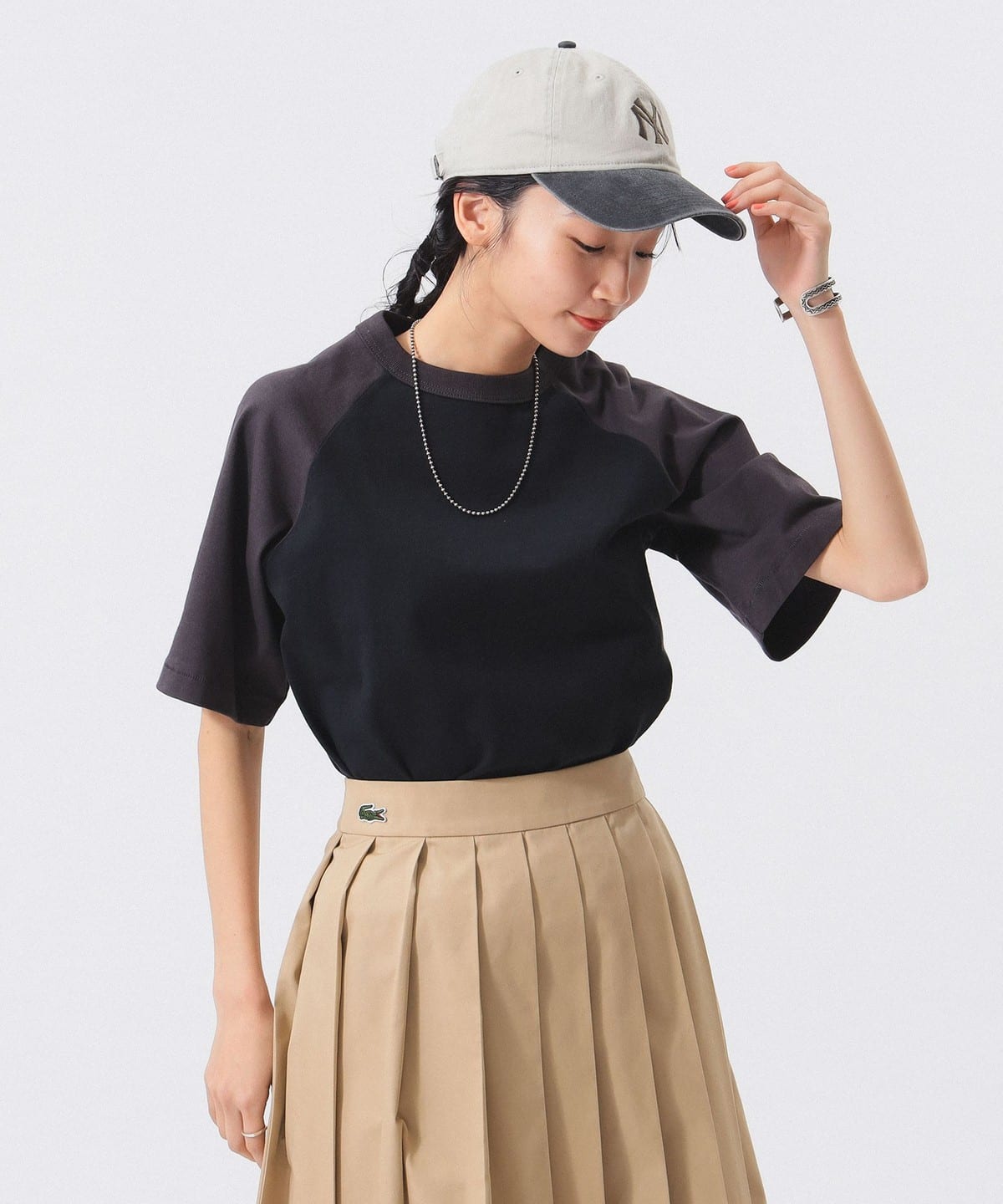 【別注】SCREEN STARS スクリーンスターズ / 2トーン ラグラン Tシャツ Tシャツ・カットソー WOMEN BLACK ONE SIZE 【別注】SCREEN STARS スクリーンスターズ / 2トーン ラグラン Tシャツ Tシャツ・カットソー WOMEN BLACK ONE SIZE