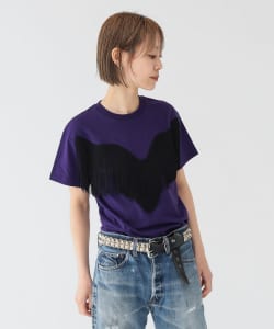 【別注】Wrangler × maturely / フリンジ ショートスリーブ Tシャツ