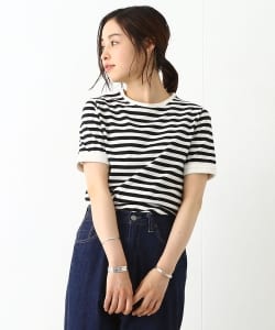 BEAMS BOY / ワイドバインダー ボーダー Tシャツ