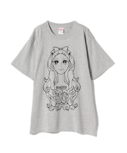 BENICOTOY × BEAMS JAPAN / プリント 姫 Tシャツ