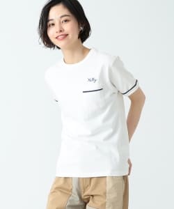 STYLE EYES × BEAMS BOY /短袖刺繡T恤