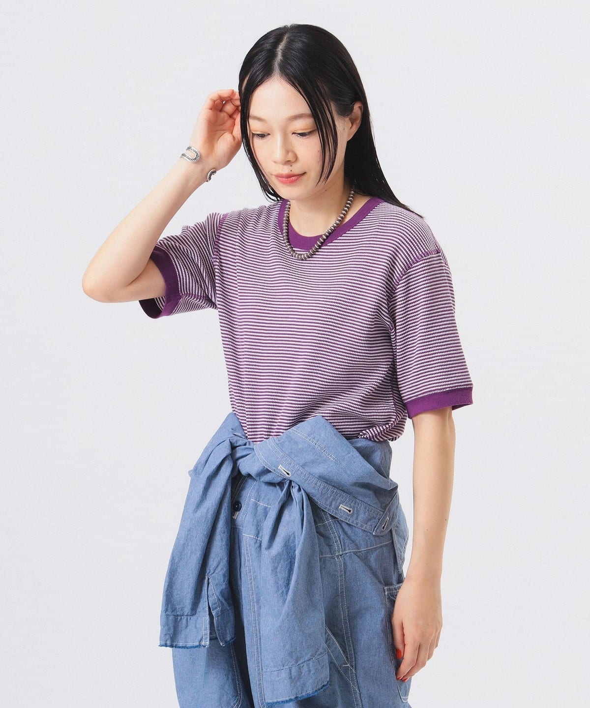 BEAMS BOY（ビームス ボーイ）【別注】Healthknit / ワッフル