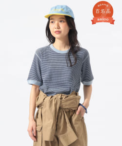 【別注】Healthknit / ワッフル ボーダー Tシャツ