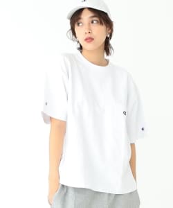 Champion / 別注 リバースウィーブ ポケット Tシャツ