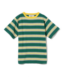 BEAMS BOY / BOYマルチボーダー リンガーTシャツ