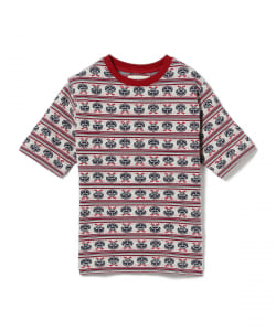 BEAMS BOY / マリン ジャカード Tシャツ