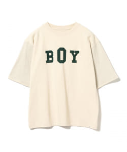 BEAMS BOY / 女裝 BOY LOGO 兩面 T恤