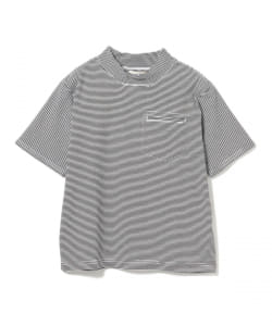 BEAMS BOY / ハイネック ポケット ショートスリーブ Tシャツ