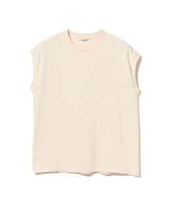 AURALEE / クルーネック スリーブレス Tシャツ
