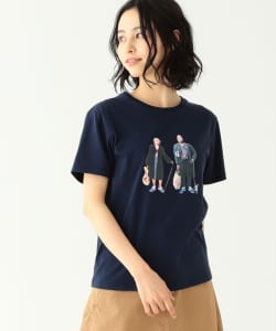 NEW BALANCE × BEAMS BOY / 別注 コマーシャル プリント Tシャツ▲
