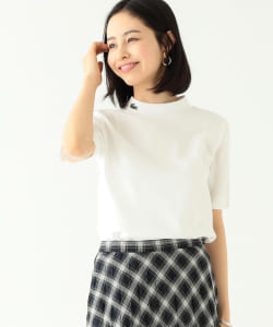 LACOSTE × BEAMS BOY / 別注 ハイネック Tシャツ