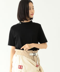 LACOSTE × BEAMS BOY / 別注 ハイネック Tシャツ