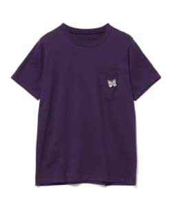 ○NEEDLES × BEAMS BOY / 別注 Papillon Twist Pocket T-shirt