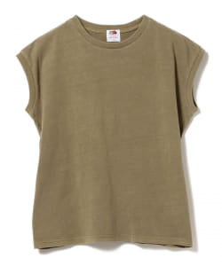FRUIT OF THE LOOM × BEAMS BOY / ピグメント ノースリーブ Tシャツ 0720CL
