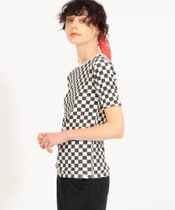 SCREEN STARS × maturely / Checker Reversible Tshit