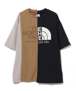 ＜UNISEX＞THE NORTH FACE PURPLE LABEL × BEAMS BOY / 別注 アシメ ロゴ Tシャツ