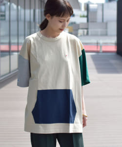 ＜UNISEX＞Champion × BEAMS BOY / 別注 クレイジー Tシャツ